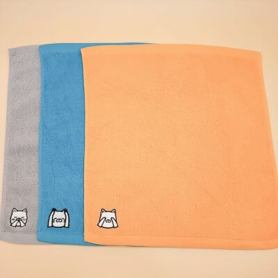 猫３種類セット | 刺繍