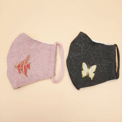 オリジナル刺繍マスク | 刺繍
